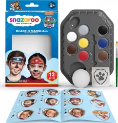 Snazaroo Gesichtsset Paw Patrol – Chase und Marshall, 8 Farben
