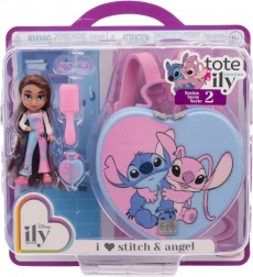 Disney ILY 4Ever Mini-Puppe Stitch & Angel mit Zubehör