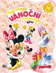 Weihnachts-Malbuch mit Minnie-Stickern