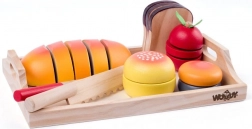 Holzfrühstücks-Schneideset