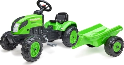 Trettraktor Country Farmer mit Anhänger grün für Kinder 2-5 Jahre