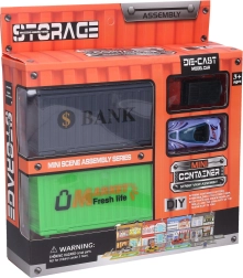 Containerstadt - Baukasten mit Autos und Zubehör