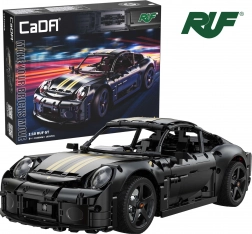Bausteinset CaDA Sportwagen RUF GT 1:10 schwarz – 1655 Teile