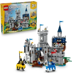 Lego Creator 3-in-1 Mittelalterliche Burg und Ritter auf Pferden