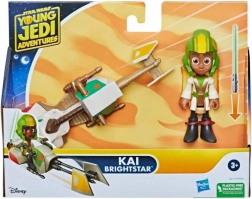 Star Wars Young Jedi Adventures – Speeder und Figur Kai Brightstar