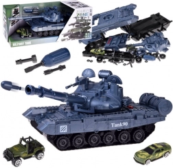 Tank mit Beleuchtung und Ton zum Zusammenbauen