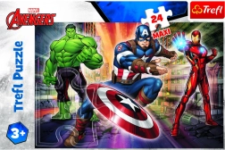Puzzle 24 Maxi-Stücke in der Welt der Avengers