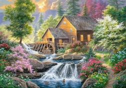 Puzzle CHERRY PAZZI Mühle im Sommer – 2000 Teile