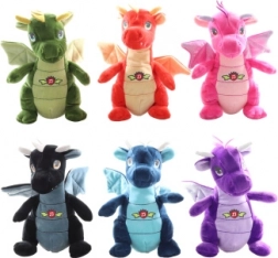 Plüschdrache mit Sound 20 cm