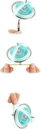 Navir Gyroskop UFO mit LED-Beleuchtung – Farbmix
