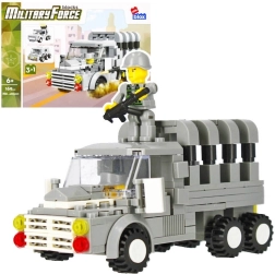Baukasten Militär-LKW mit Minifigur