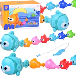 Interaktives Fisch-Set mit magnetischer Angel