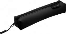 Schmale PASTELINI-Etui schwarz mit elastischer Befestigung