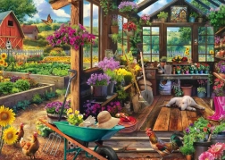 Puzzle Gartenschuppen 1000 Teile SCHMIDT