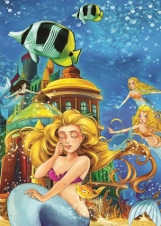 Puzzle Unterwasserpalast 150 Teile ART PUZZLE