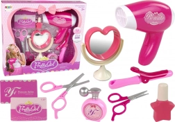 Kinder-Friseursset mit batteriebetriebenem Föhn