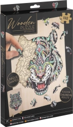 Holzpuzzle Tiger 135 Teile