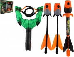 Schleuder mit pfeifenden Pfeilen – Schießset für Kinder
