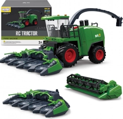 Woopie Mähdrescher mit Schwungrad – grünes Set