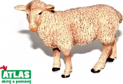 Handbemalte Schaf-Figur 9 cm