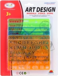 Inspiro bunte Schablonen für Kinder