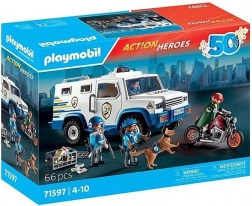 Playmobil Action Heroes Geldtransporter – Jubiläumsedition