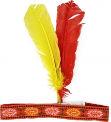 Indiander Kopfschmuck mit Federn