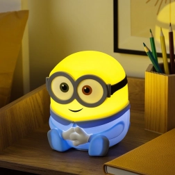 Minions Nachtlicht SquishyGlo Bob, wiederaufladbare Silikonlampe 18 cm