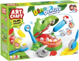 ART CRAFT Knetset Dino-Zahnarzt