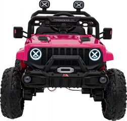 Offroad rosa elektrisches Kinderauto