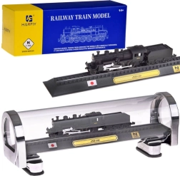 Sammelmodell der Lokomotive JNR C50 1:160 in Schutzvitrine