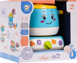 Interaktiver Herd mit Topf und Formensortierer