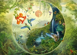 Schmidt Puzzle Im Wald der Kolibris 1000 Teile