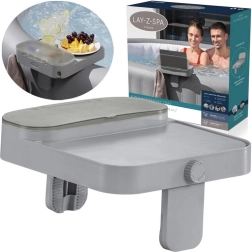 Bestway Ablage 4-in-1 für LAY‑Z‑SPA – multifunktionales Tablett mit Stauraum und Haltern