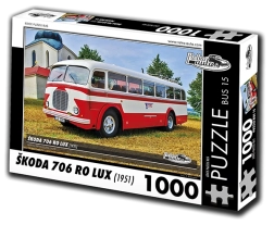 Puzzle Retro-Autos Škoda 706 RO Lux 1951 1000 Teile