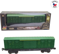 Grüner gedeckter Wagen 25 cm