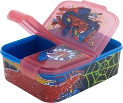 STOR SPIDER-MAN Snack-Multibox mit Fächern