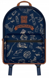 Harry Potter Rucksack marineblau und gold