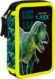 Zweistöckiges Schulmäppchen Premium Dinosaurier