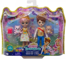 Enchantimals königliches Set Braylee und Bannon – 2 Puppen mit Bärchen