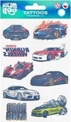 Auto-Tattoos für Kinder