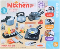 Kochgeschirrset mit Herd