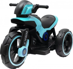 Elektrisches Kinder-Motorrad BABY MIX Police blau