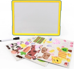 Magnetische Maltafel für Kinder mit Tieren