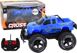 Renn-Monstertruck mit Fernbedienung 1:18 – Blau