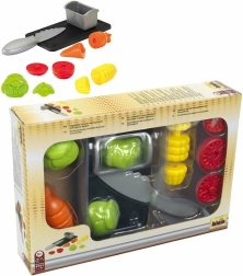 Gemüseset mit Brettchen und Messer