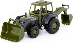Militärischer Kinder-Traktor mit Ladeschaufel WADER