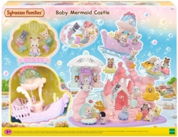 Palast der kleinen Meerjungfrauen SYLVANIAN FAMILIES – Unterwasser-Spielset mit Figuren