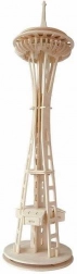 Holz 3D Puzzle Seattle Tower
