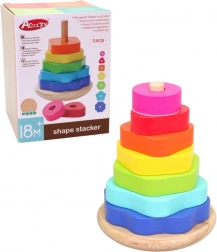 Lernturm aus Holz für Kinder